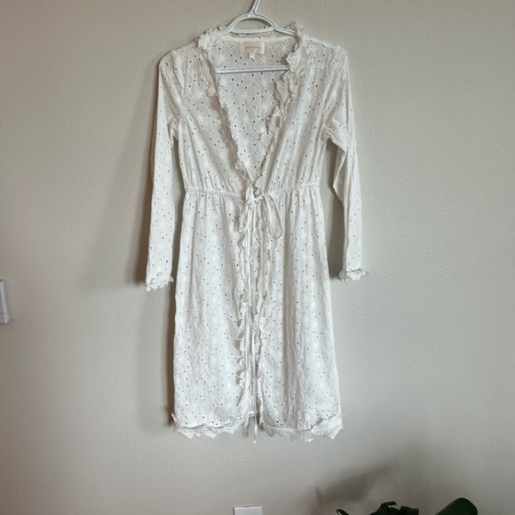 Zimmermann Eyelet Lace Swim Cover Up - Picture 1 of 13